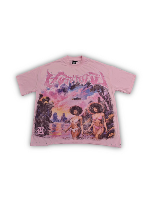 “PINK”HIGHRARE SHORT SLEEVE TSHIRT
