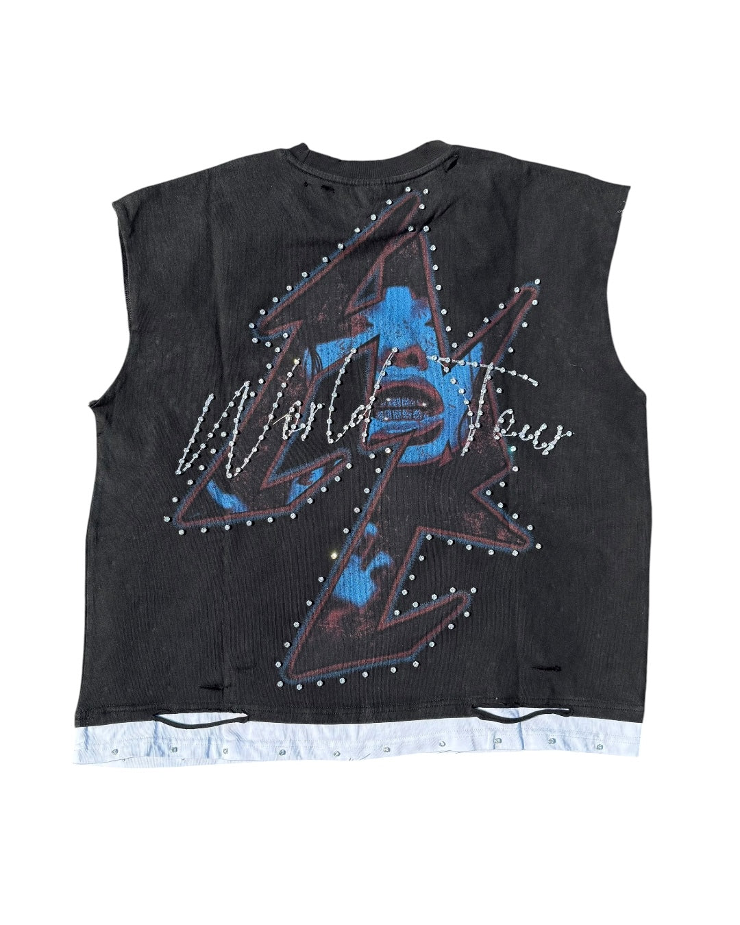 “WORLD TOUR” NO SLEEVE TSHIRT