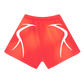 “RARE” Red Short